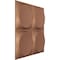 Ekena Millwork 19 5/8in. W x 19 5/8in. H Adonis EnduraWall Decorative 3D Wall Panel Covers 2.67 Sq. Ft. WP20X20ADCAC - alternate 2